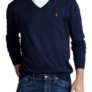 Ralph Lauren 100% CASHMERE V-Neck | PERFECT CONDITION | XXL